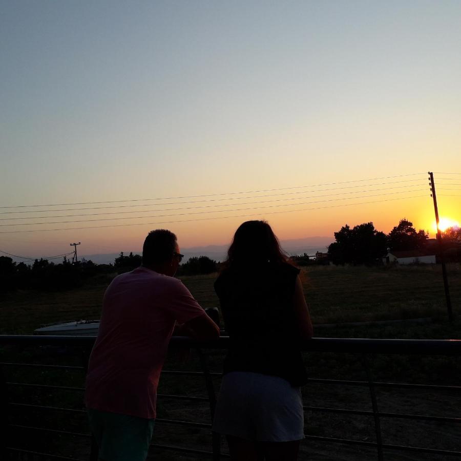 Ferienwohnung Garden'S Sunset Αvra Nea Michaniona Exterior foto