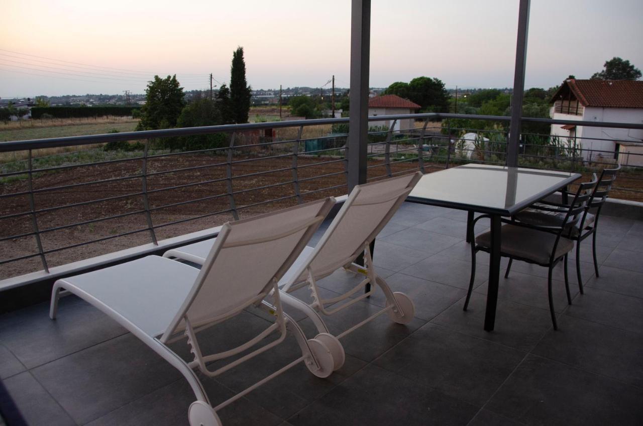 Ferienwohnung Garden'S Sunset Αvra Nea Michaniona Exterior foto